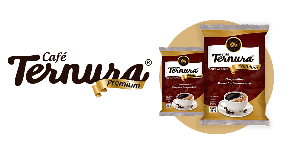 Café Ternura Premium Embalagens 500 e 250
